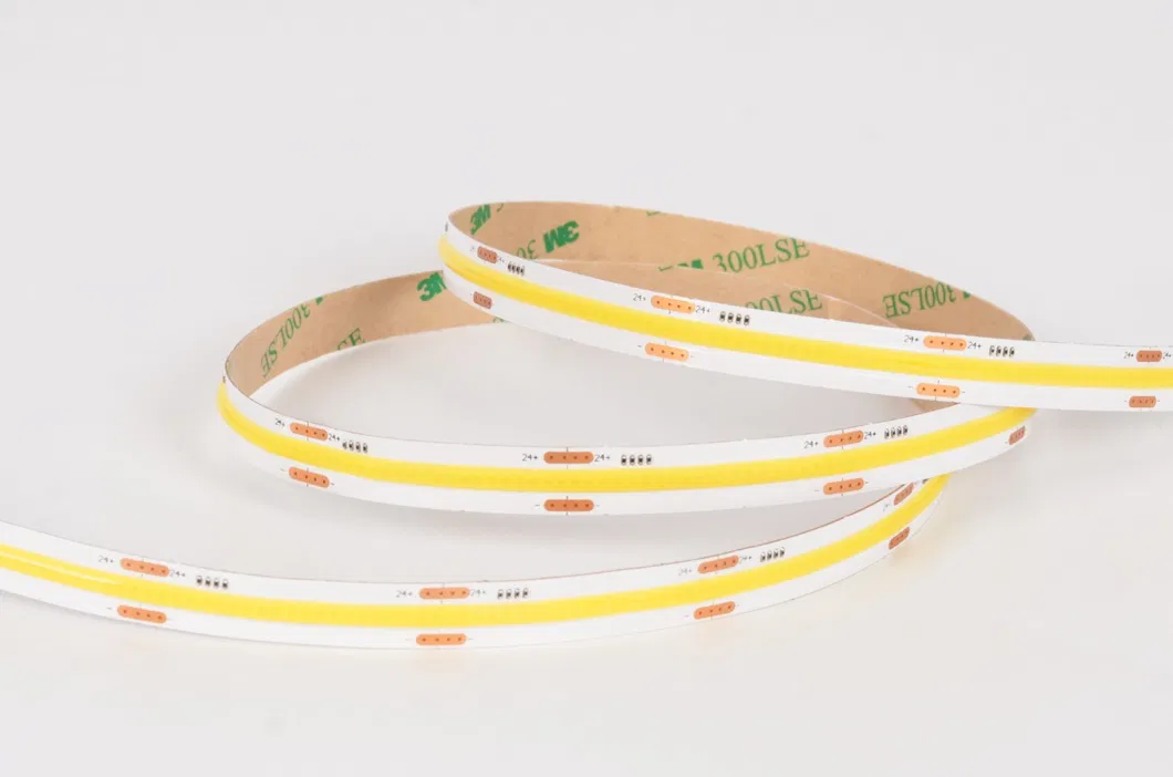 LED COB Strip DC24V 504LEDs Cold White COB LED Strip Light for Decoration