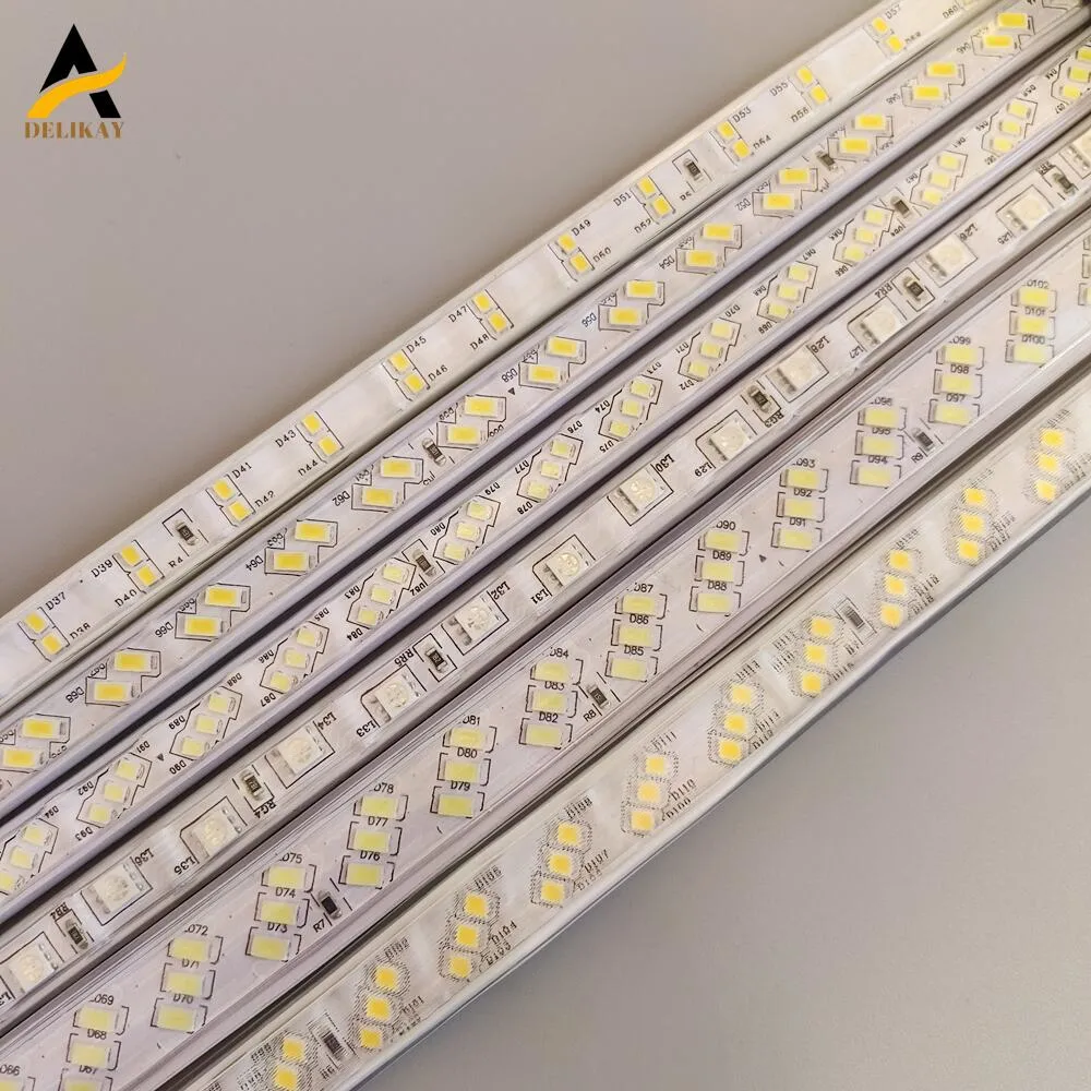 High Voltage 110V 220V 50m Per Roll SMD 2835 180LEDs/M IP67 Waterproof LED Strip Light