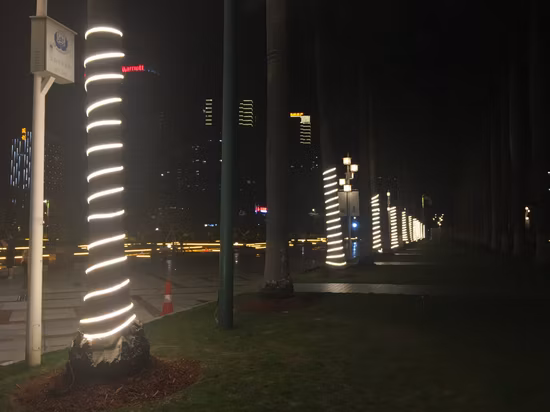 장식적인 빛 크리스마스 빛 ETL 증명서 120V LED 지구 SMD 2835 나무 훈장에 있는 120LED 사용