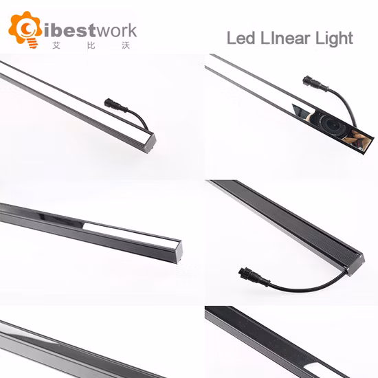 DMX LED 선형 조명 RGB 픽셀 제어 16.2W 스트립 조명